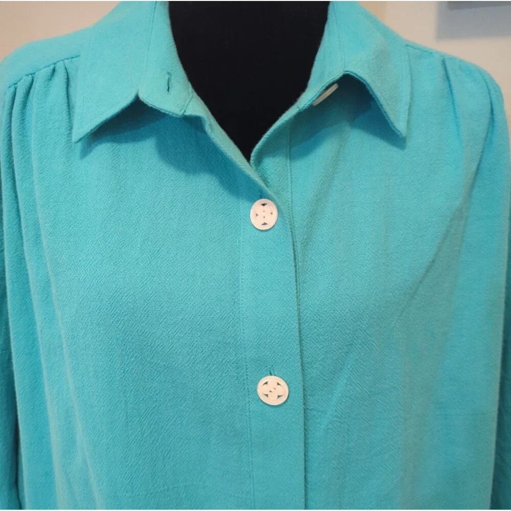 NWT Vintage The Tog Shop Duster Housecoat Robe 2X Plus Size 100% Cotton Y2K